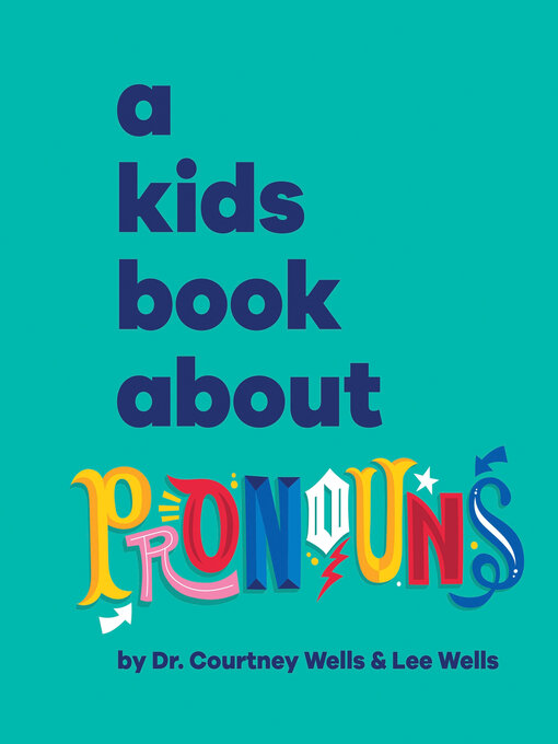 Cover image for A Kids Book About Pronouns